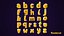 Fromage Alphabet Minuscule