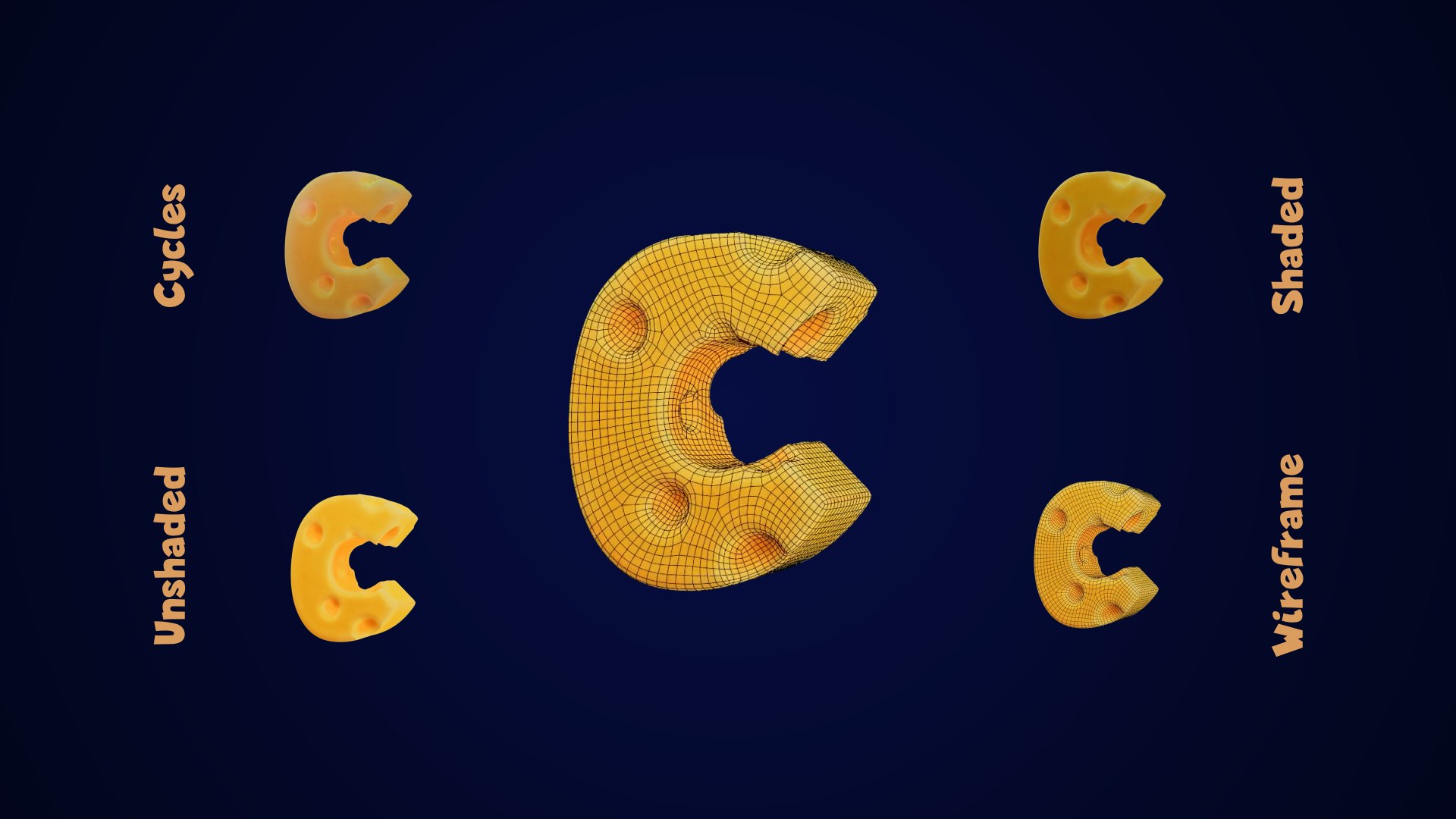Cheese Alphabet lower-case 3D model https://p.turbosquid.com/ts-thumb/tV/FTfPGI/Ij/cheesealphabetlowercase0003917/png/1688570940/1920x1080/fit_q87/302b90ec3a10e290a698c2da418262ecd1085855/cheesealphabetlowercase0003917.jpg