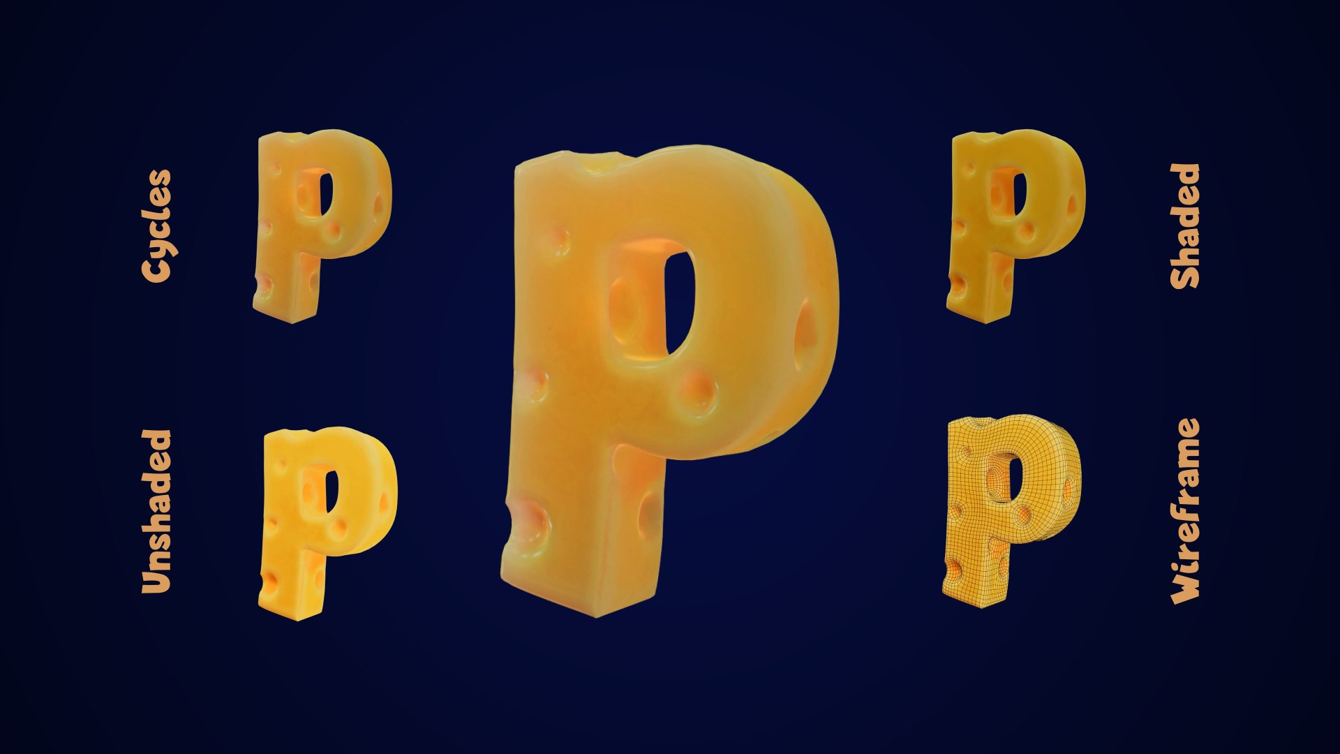 Cheese Alphabet lower-case 3D model https://p.turbosquid.com/ts-thumb/tV/FTfPGI/P9/cheesealphabetlowercase0024417/png/1688570952/1920x1080/fit_q87/4f423feb60c9696b49a6bcd3983cec3b3b00ca37/cheesealphabetlowercase0024417.jpg