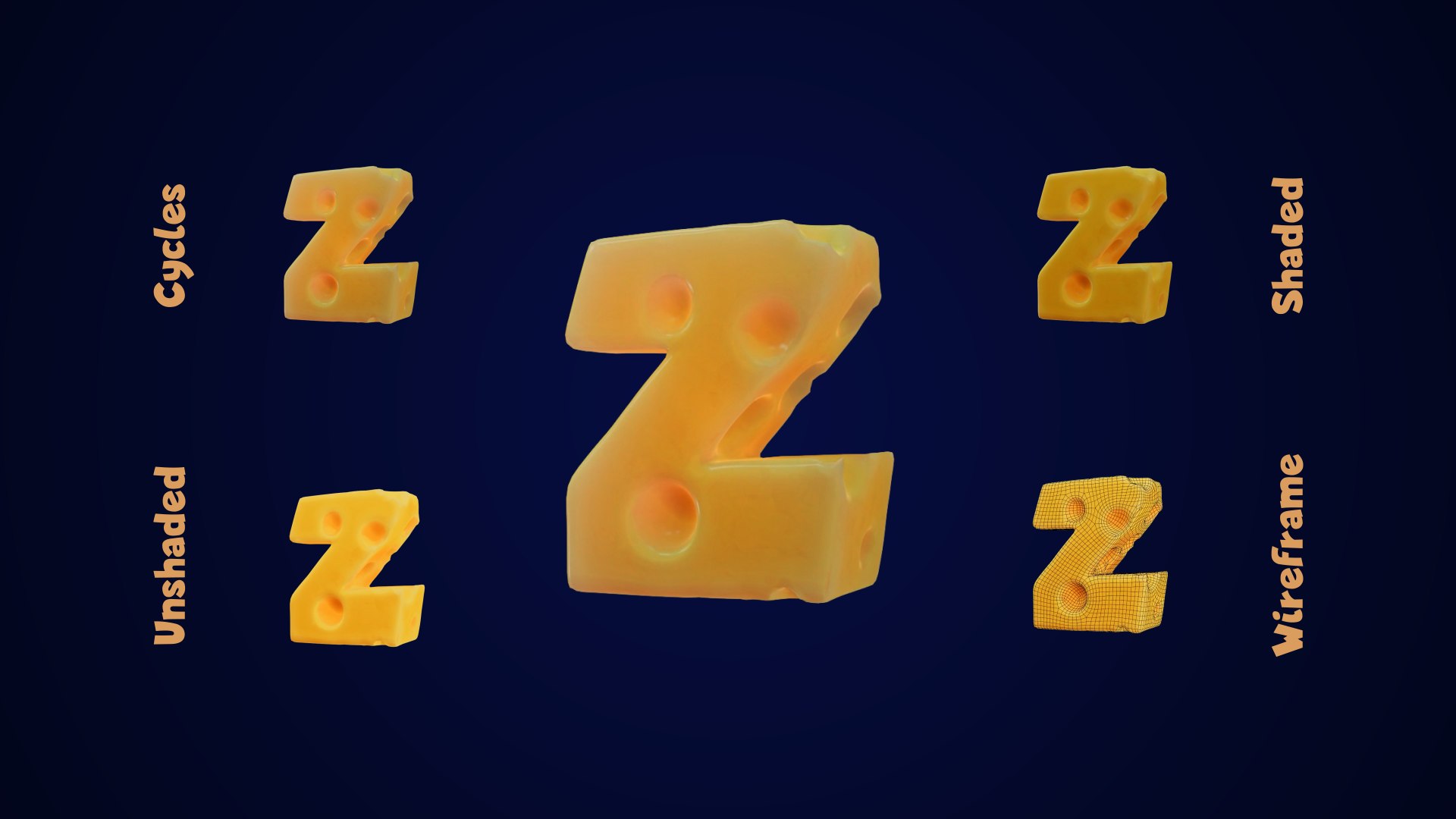 Cheese Alphabet lower-case 3D model https://p.turbosquid.com/ts-thumb/tV/FTfPGI/Rs/cheesealphabetlowercase0042417/png/1688570962/1920x1080/fit_q87/fd2f722ae7c11a888cc9338d3b81dc67ab062a31/cheesealphabetlowercase0042417.jpg