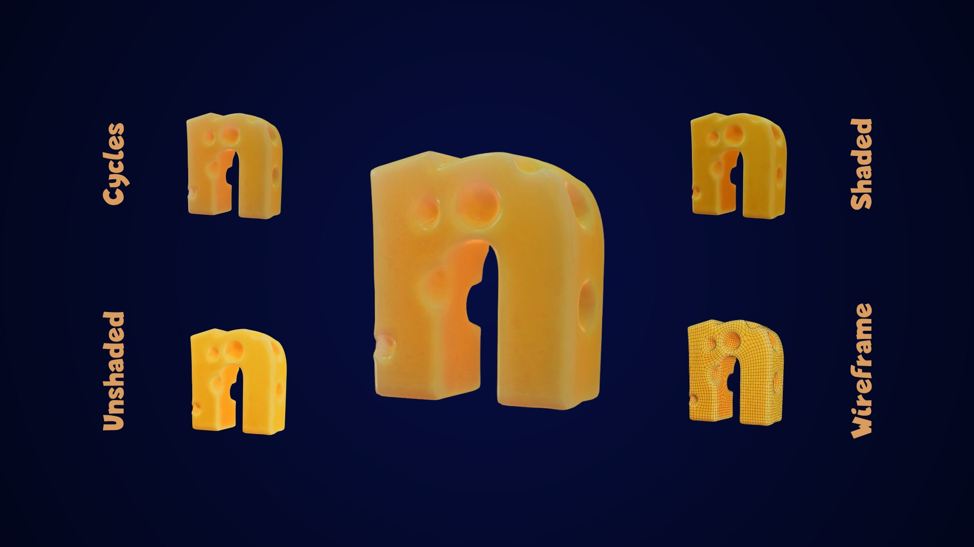 Cheese Alphabet lower-case 3D model https://p.turbosquid.com/ts-thumb/tV/FTfPGI/Sa/cheesealphabetlowercase0022417/png/1688570950/1920x1080/fit_q87/3b1be8e4246877490ed1cad6563bbc1ee0fd487a/cheesealphabetlowercase0022417.jpg