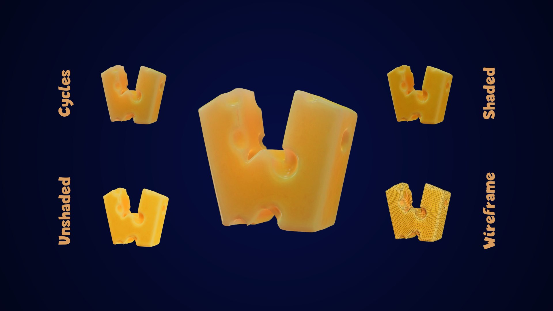 Cheese Alphabet lower-case 3D model https://p.turbosquid.com/ts-thumb/tV/FTfPGI/TZ/cheesealphabetlowercase0035417/png/1688570959/1920x1080/fit_q87/b80bdaf7ca65a75f72ea3165db4ec7df574dc66b/cheesealphabetlowercase0035417.jpg