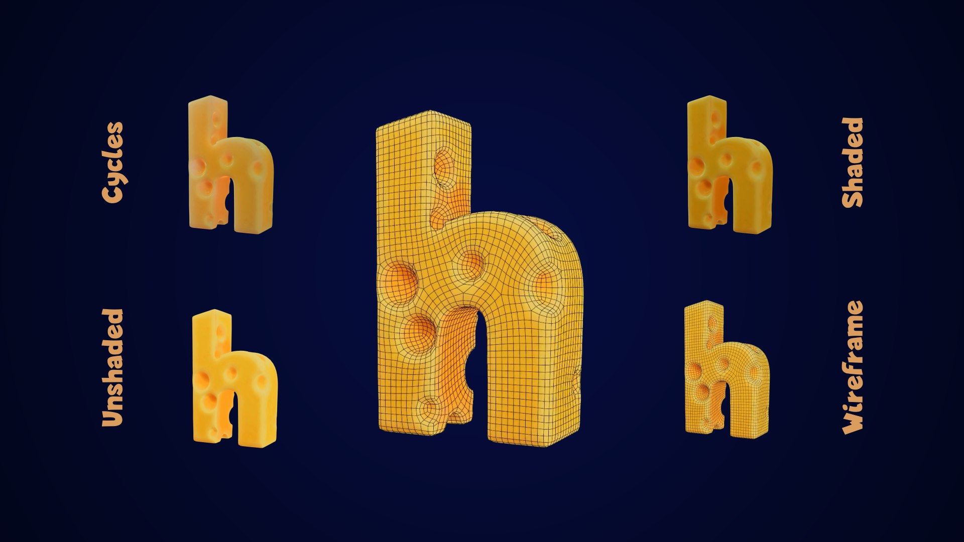Cheese Alphabet lower-case 3D model https://p.turbosquid.com/ts-thumb/tV/FTfPGI/aU/cheesealphabetlowercase0012917/png/1688570945/1920x1080/fit_q87/79106f0dd25f2dd8a1a69c944dadb9ec69bf2cde/cheesealphabetlowercase0012917.jpg