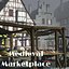 medieval market 3D model