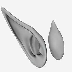 3D elf ears