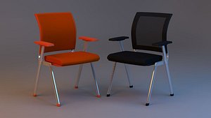 rigged base office meeting chair