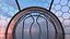 Sci-Fi Glass hexagon Dome complex 1