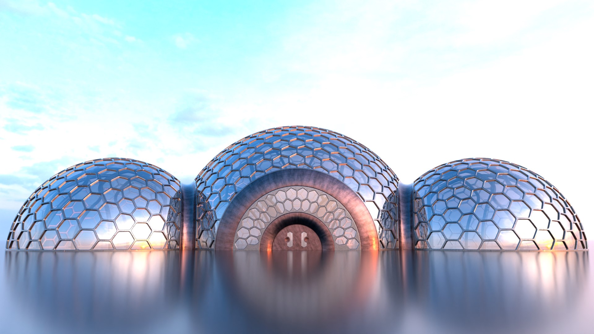 3D Sci-Fi Glass hexagon Dome complex 1 model https://p.turbosquid.com/ts-thumb/tV/LJd0SW/yb/1/jpg/1724687020/1920x1080/fit_q87/d1869665508ed1a9c520dd476a864a7f67b7638f/1.jpg