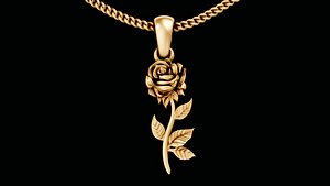 Flower pendant