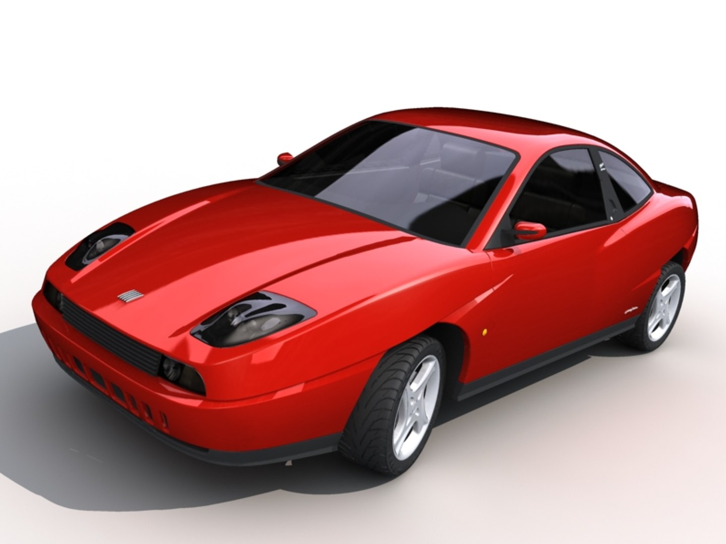 Fiat Coupe 3d Model