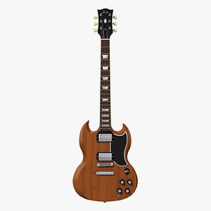guitar gibson sg 3d model