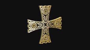Templar cross ornamental