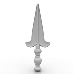 3ds max peak fence decoration
