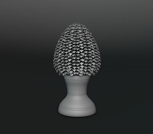 3D Sicilian Pigna - Pine Cone Ceramic