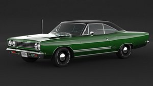 1968 Plymouth GTX 3D model