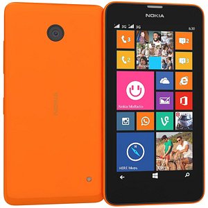 Nokia Lumia 630 635 Dual SIM Bright Orange
