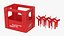 Coca Cola Beverage Transport Container Red