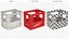 Coca Cola Beverage Transport Container Red