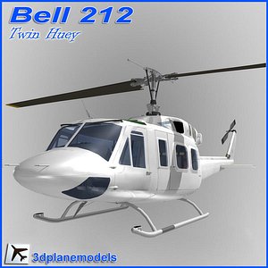 Bell 212 Generic white