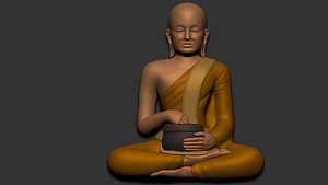 Budha Asian K04 3D model