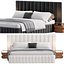 FORTE WHITE KING BED