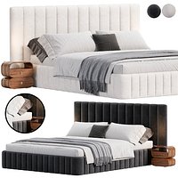 FORTE WHITE KING BED