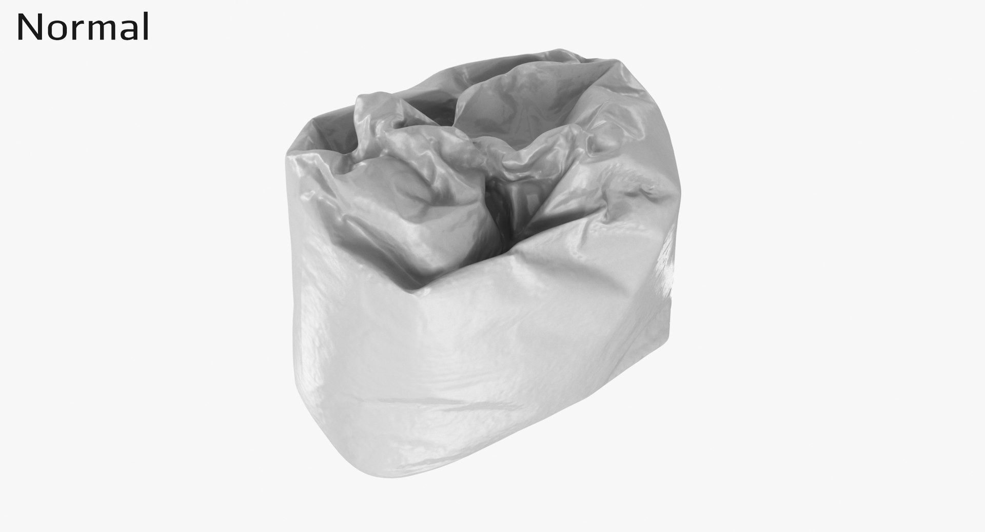 Bag Plaster Used Model TurboSquid 1649970