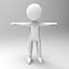 Low Poly Stickman