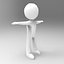 Low Poly Stickman