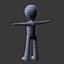 Low Poly Stickman