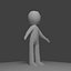 Low Poly Stickman