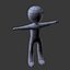 Low Poly Stickman