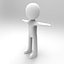 Low Poly Stickman