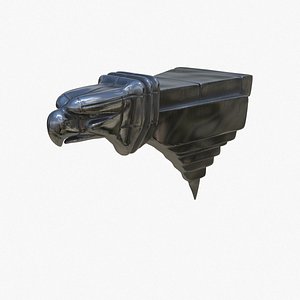 3d chrysler building gargoyle model