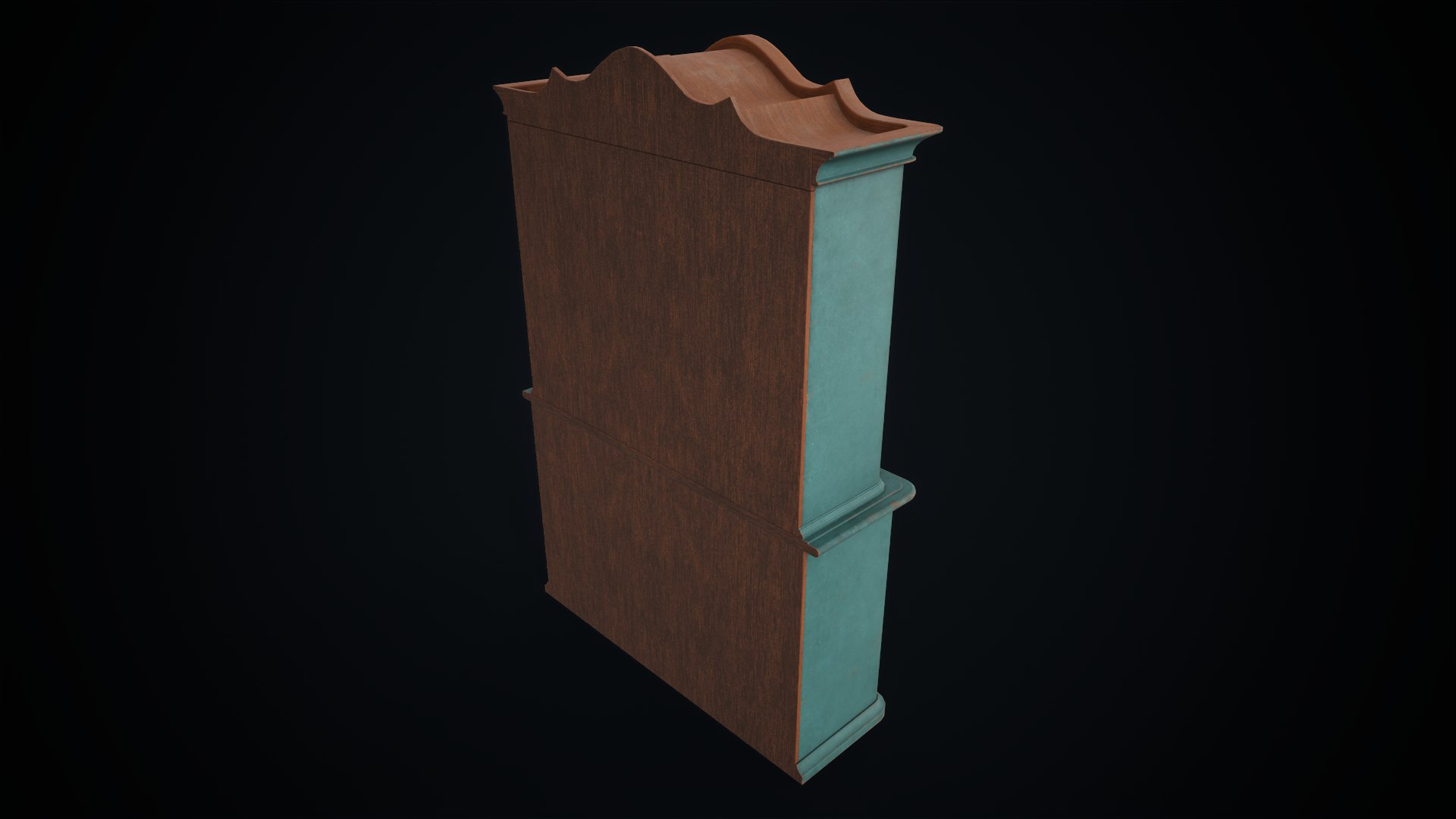 3D Vintage buffet model - TurboSquid 2053423