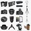 3D Photo cameras and accessory collection