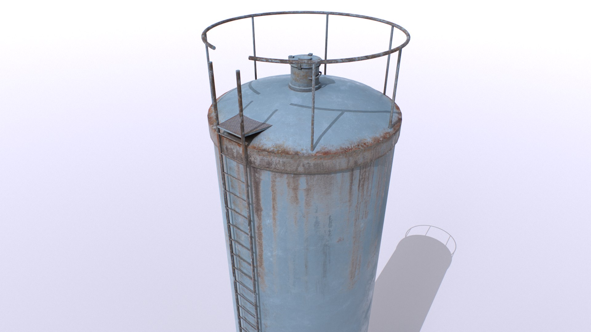 3D Water Tank 4 Model - TurboSquid 2073241