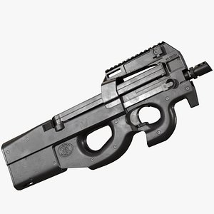 Arma de jogo P90 Modelo 3D - TurboSquid 2099496