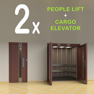 2x Lift + Cargo Elevator