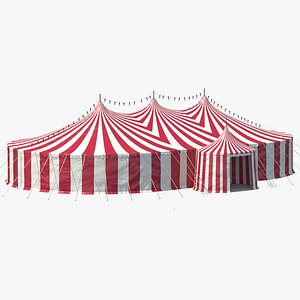 3D circus tent