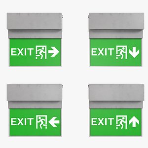 Exit Sign Set