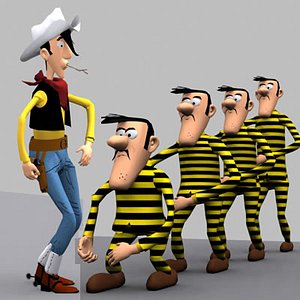 luckyluke daltons
