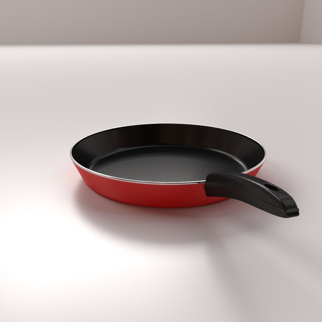 Frying Pan 3D Model - TurboSquid 1243657