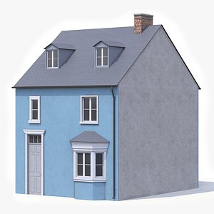Colored Houses Game Ready PBR