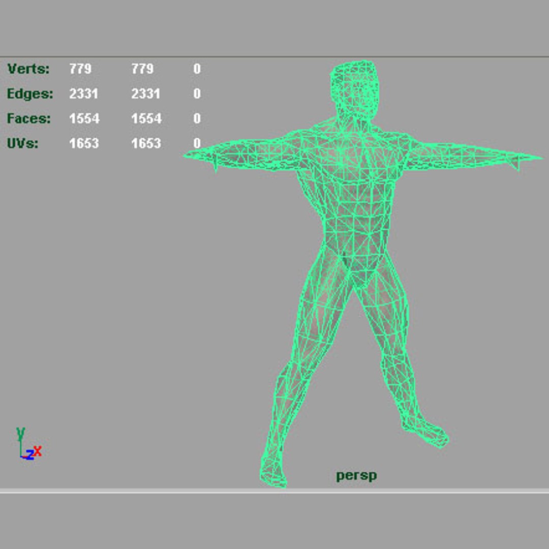 Male Man 3d 3ds