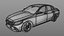 Mercedes-Benz C-Class sedan AMG W205 3D model