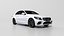Mercedes-Benz C-Class sedan AMG W205 3D model