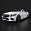 Mercedes-Benz C-Class sedan AMG W205 3D model