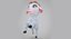 Cartoon Girl Lamb Rigged