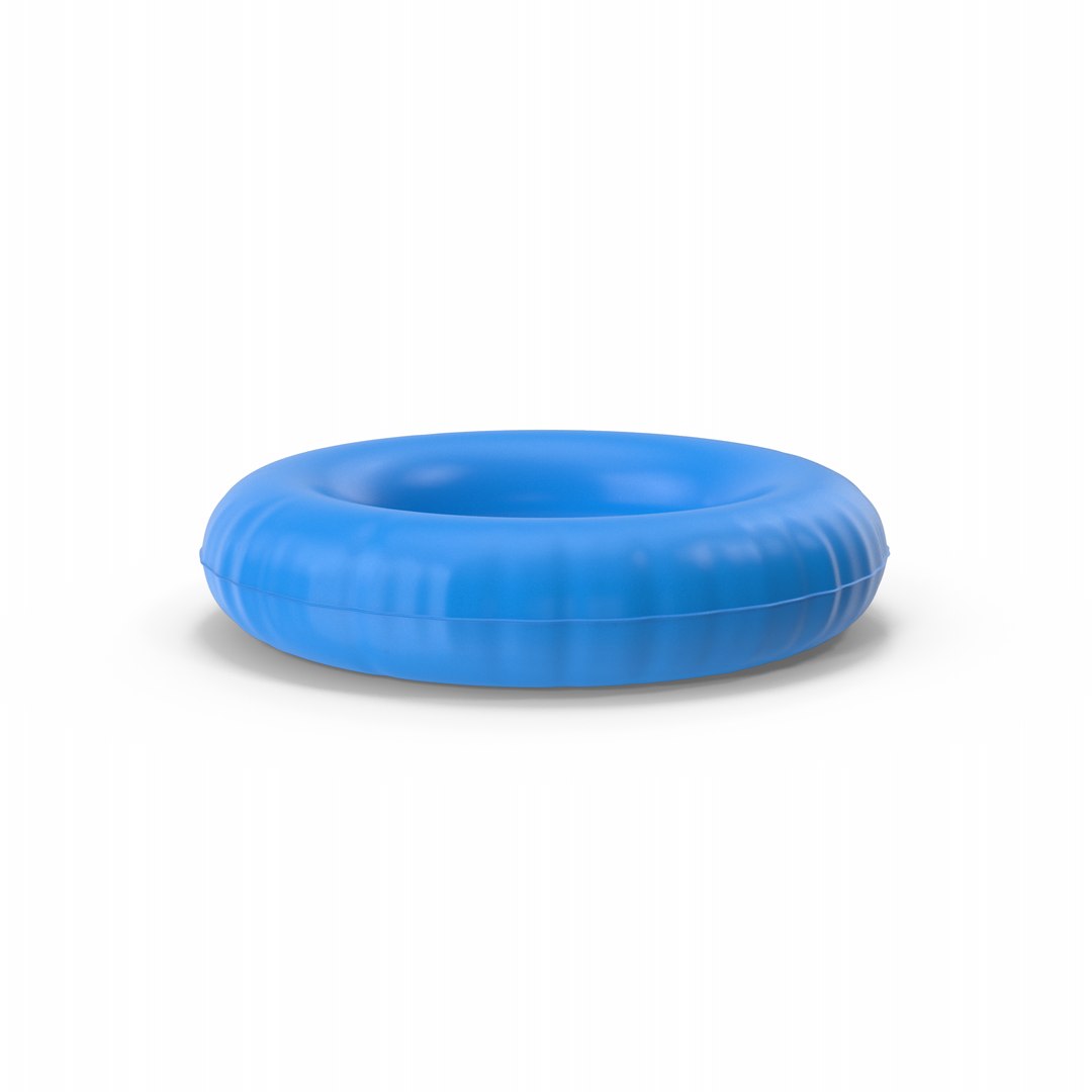 3D Blue Pool Ring - TurboSquid 2165631